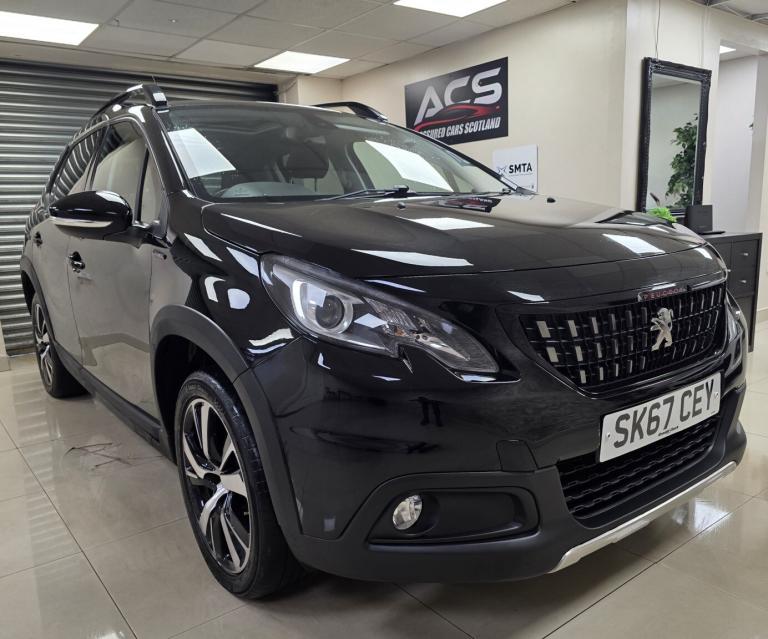 PEUGEOT 2008 1.2 PureTech GT Line Black Manual WARRANTY 12 MONTHS MOT