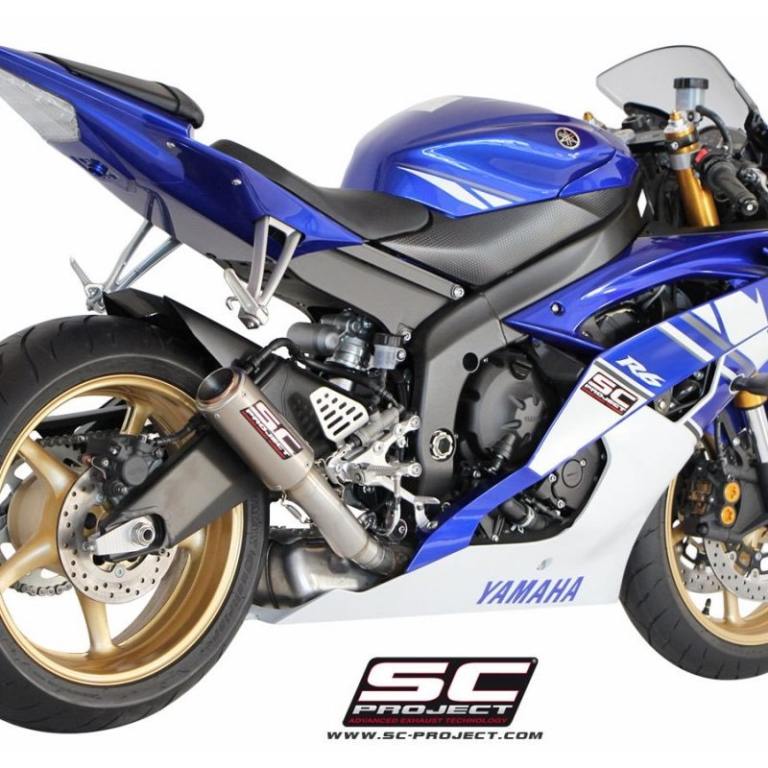 SC Project CRT Titanium Full Exhaust System For Yamaha YZF R6 2006 - 2016