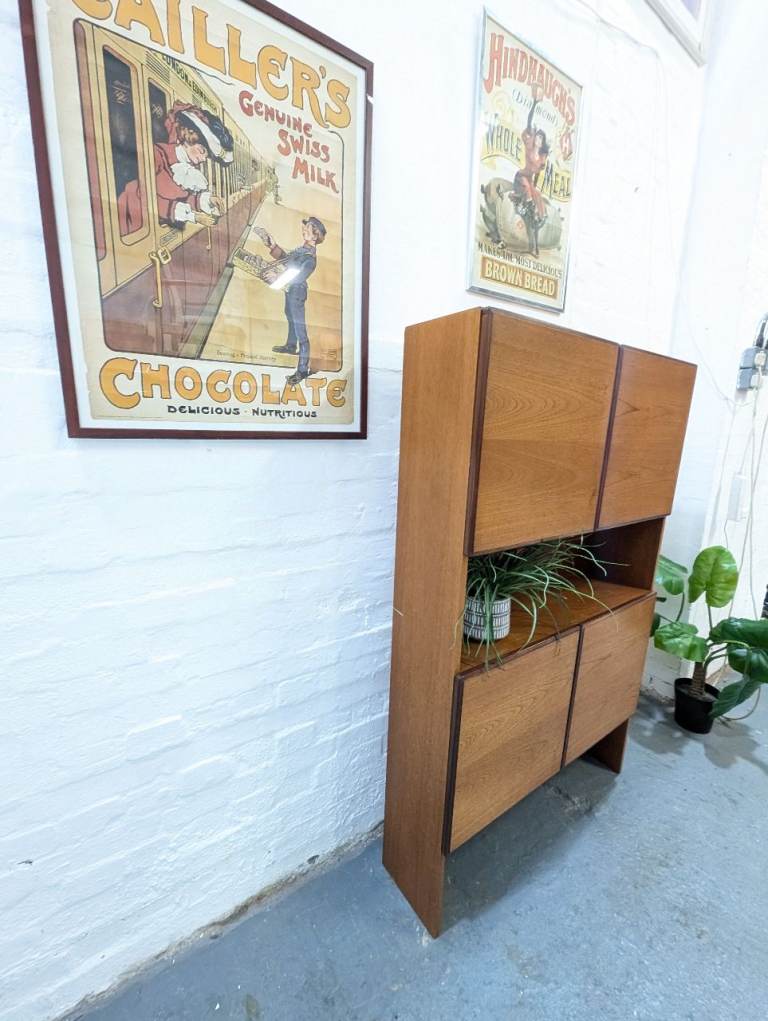 Mid Century Vintage Slim Cabinet
