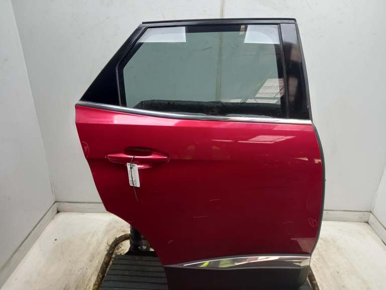 Peugeot 3008 Right Rear Door O/S 2016-2024 Red 5 Door Hatchback