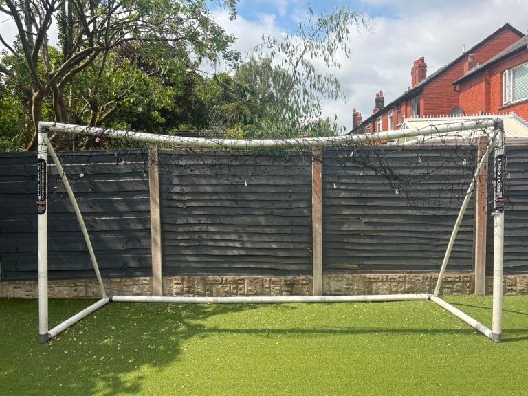 Football Goal with black Net – Good Condition