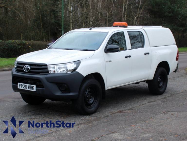 2020 Toyota Hilux 2.4 D-4D Active Pickup Double Cab 4dr Diesel Manual 4WD Euro