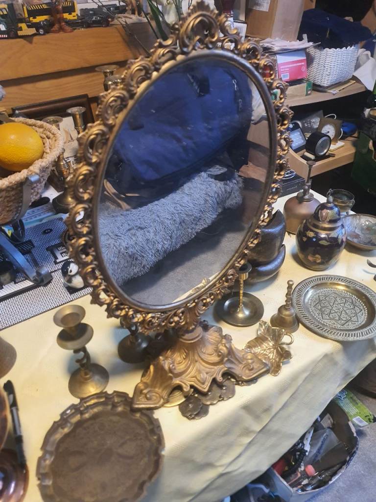 Vintage collection brass, Cooper items 