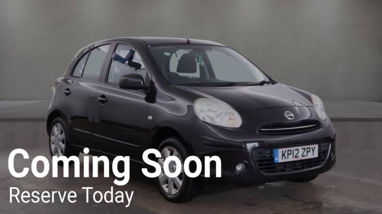 2012 Nissan Micra 1.2 Acenta 5dr CVT HATCHBACK PETROL Automatic