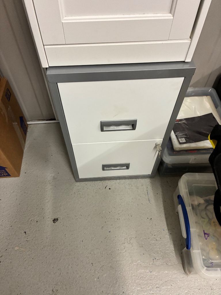 2 drawer filing cabinet