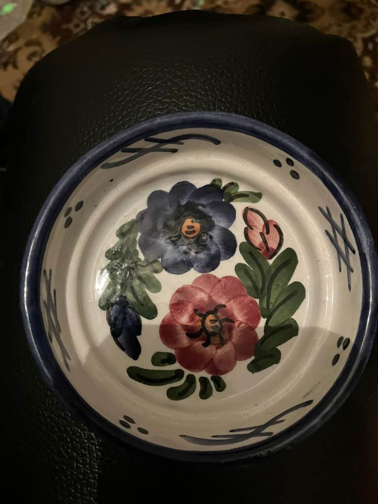 Floral vase-  ornament