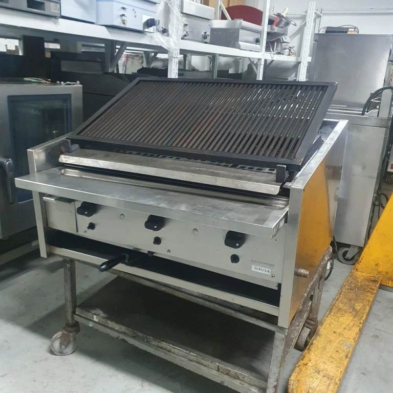 Archway Short 3 Burner Charcoal Grill New Fret Brand New Top Cooking Grill - 13/12