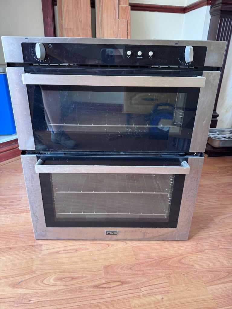 Stoves 444440830 SGB700PS Built Under Dual Fuel Double Oven - Stainless Steel