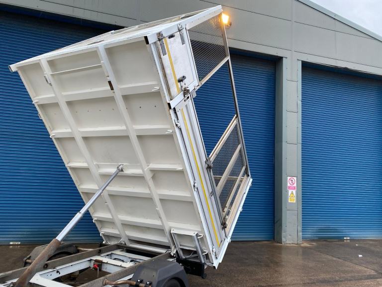 2018/68 FORD TRANSIT T350 2.0 ECOBLUE TDCI CAGED TIPPER WITH ALLOY DROPSIDES