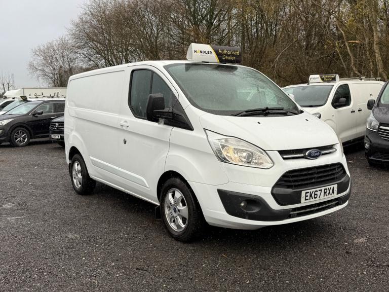 2017 Ford Transit Custom 2.0 TDCi 130ps Low Roof Limited Van, Euro 6, No VAT PANEL VAN Diesel Manual