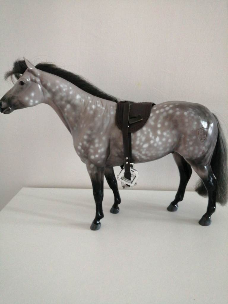 Chad Valley Model Horse Dapple Grey Pony Parade