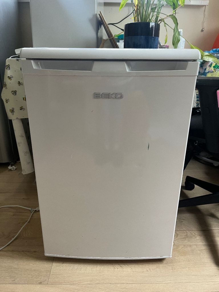 Beko small white fridge 