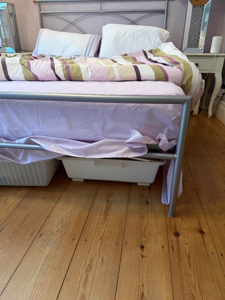 IKEA study double bed and mattress 