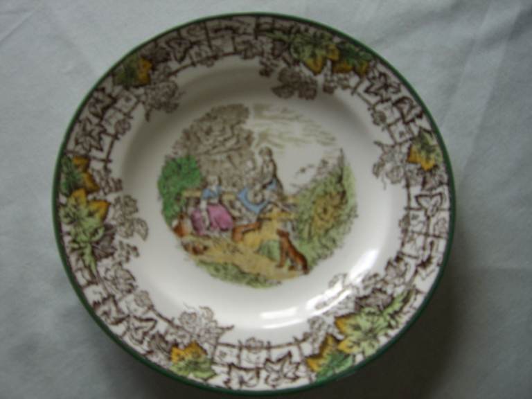 A VINTAGE COPELAND SPODE “BYRON” SIDE PLATE 