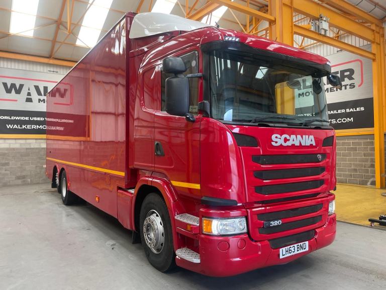 SCANIA G320 26 TONNE 6X2 REMOVAL/BOX TRUCK - 2013 - LH63 BND