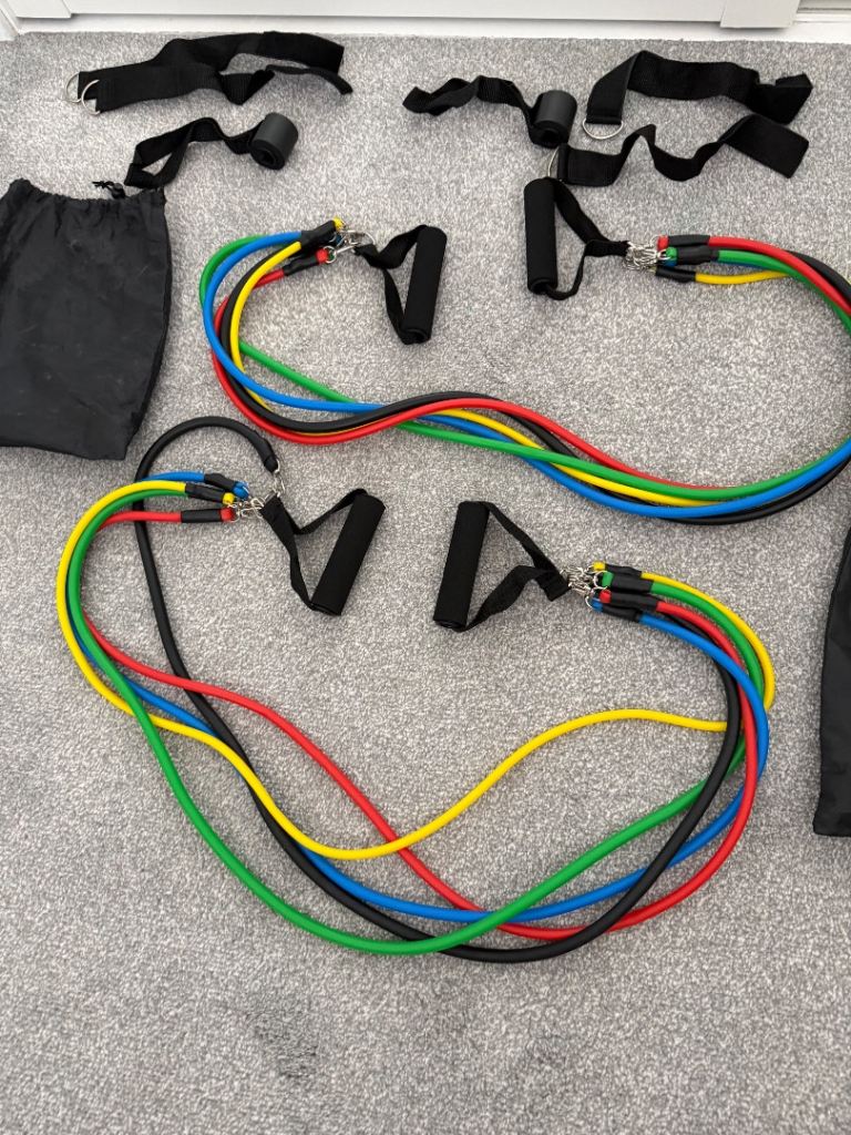 Fitness stretch bands x2 