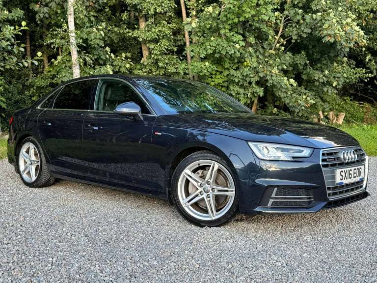 2016 Audi A4 2.0 A4 S Line TDI Quattro Semi-Auto 4WD 4dr Saloon Diesel Automatic