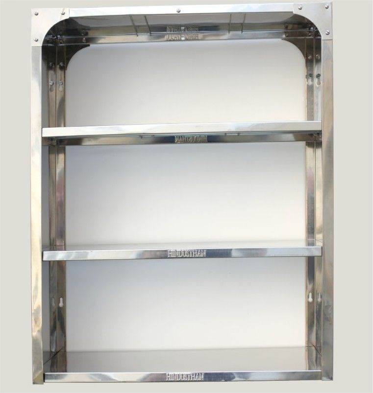 Metal Bookshelf with Three Shelves – NEW