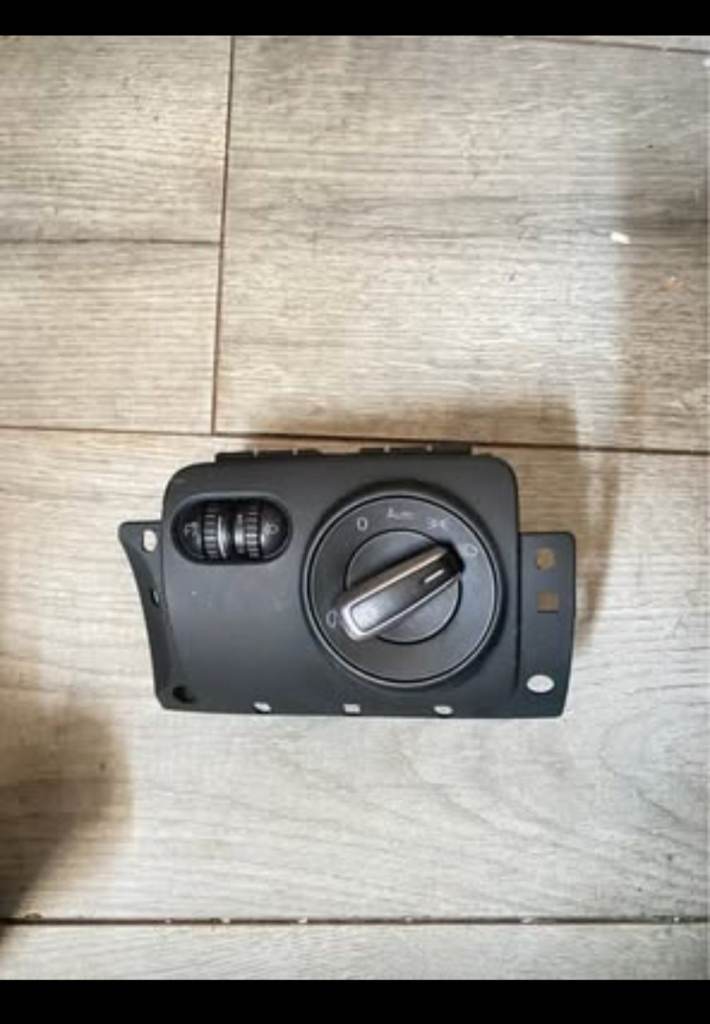 VW GOLF MK6 HEADLIGHT SWITCH light control panel headlight fog 2008-2012
