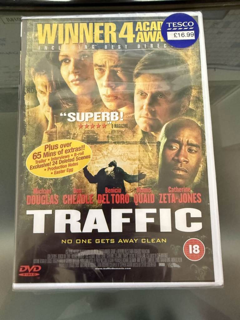 Traffic 2000 Crime Drama Hollywood Classic Blockbuster Film DVD Sealed