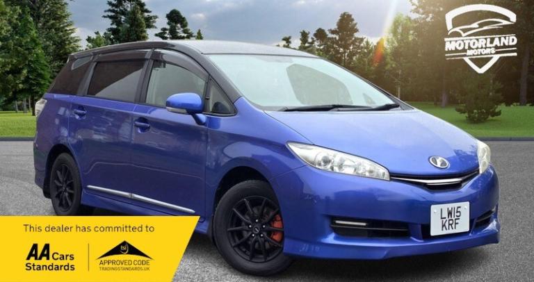 2015 Toyota Verso Wish 1.8l Petrol CVT Excel 7 Seats 5dr Petrol Automatic