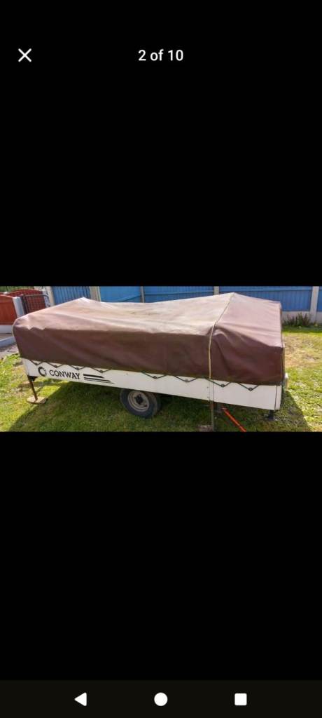 1983 Conway Camper DL Trailer Tent 
