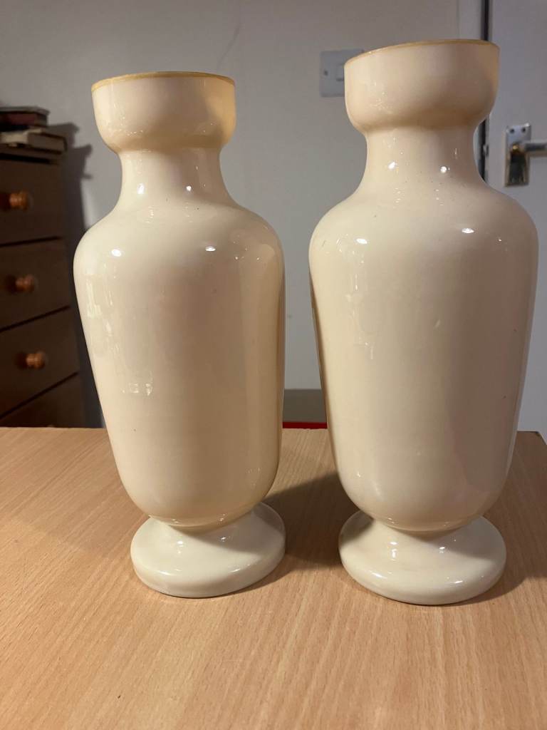Vintage Opaque Vases