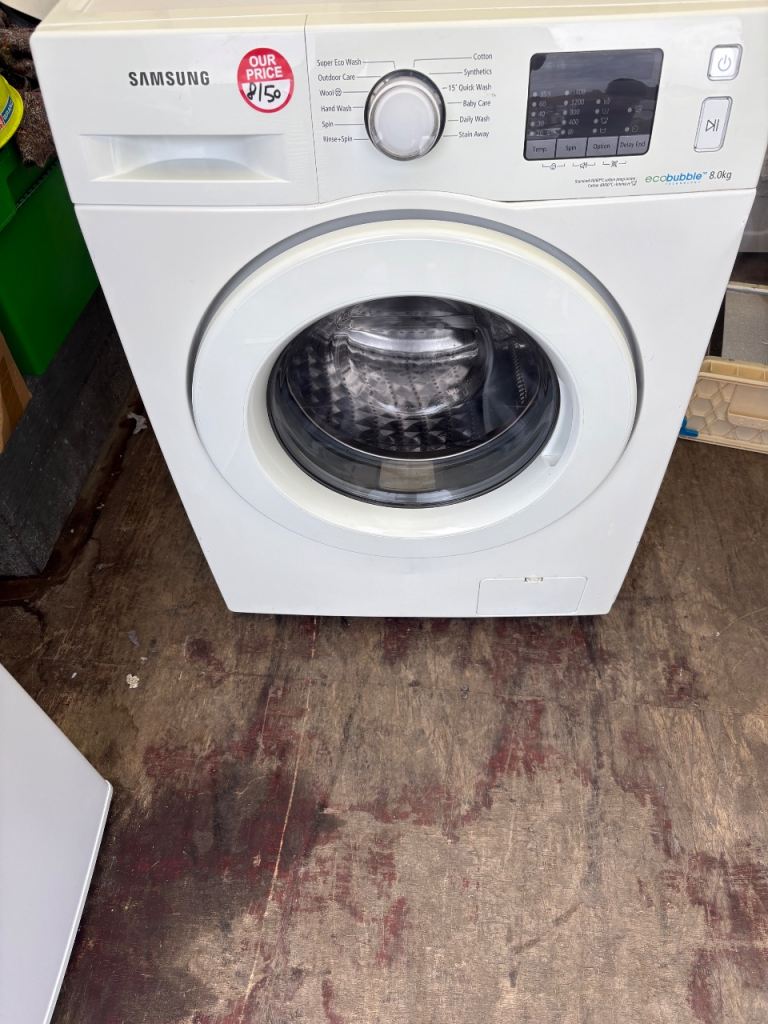 🔥SAMSUNG 8KG WASHING MACHINE £150 DELIVERED 🔥6 MONTHS WARRANTY 🔥