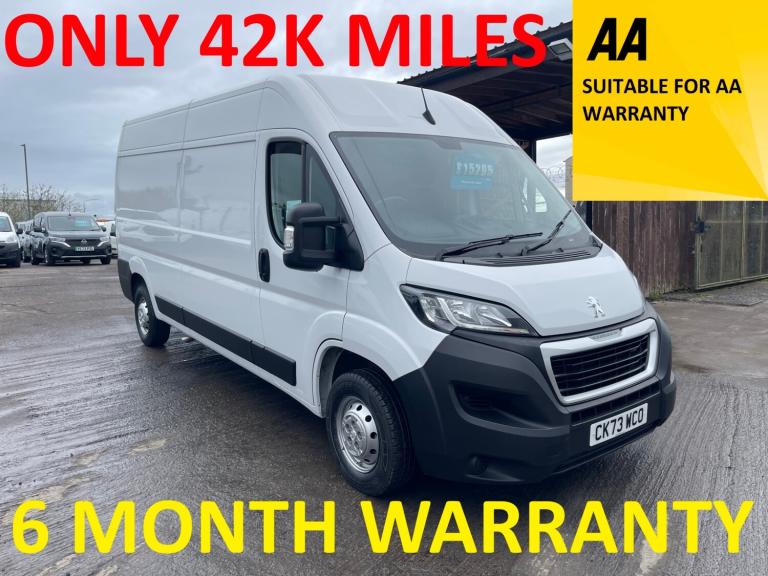 2023 Peugeot Boxer 2.2 BlueHDi H2 Professional Premium+ Van 140ps PANEL VAN Diesel Manual