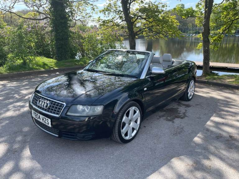 AUDI S4 QUATTRO CONVERTIBLE 2004 REG, LONG MOT, TOP SPEC & FULL SERVICE HISTORY 