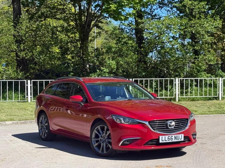 2016 Mazda Mazda6 2.2 SKYACTIV-D Sport Nav Auto Euro 6 (s/s) 5dr ESTATE Diesel Automatic