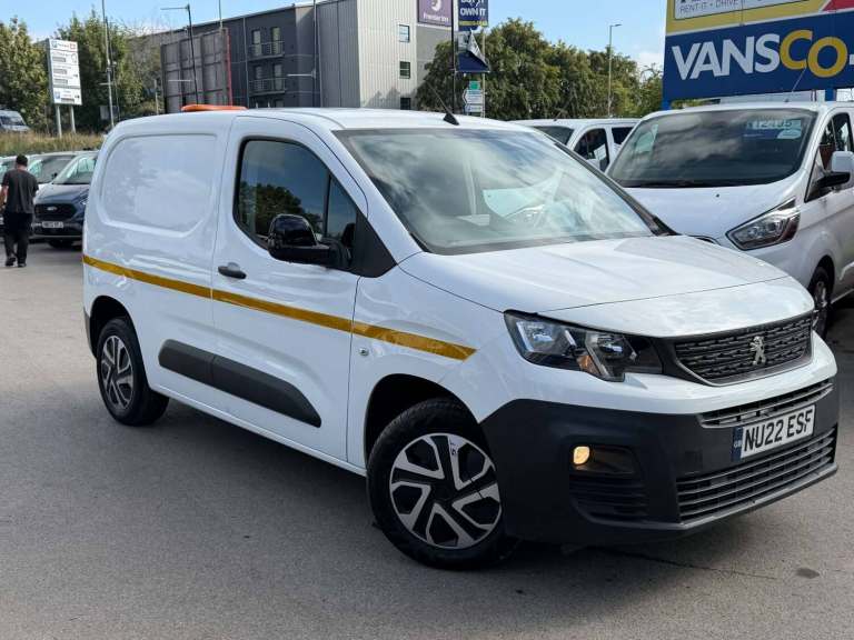 2022 Peugeot Partner 1.5 BlueHDi 1000 Professional Premium Standard Panel Van 5dr Diesel Manual  ...