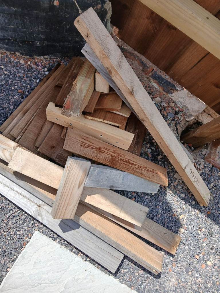 Off cuts wood ideal fire pits free