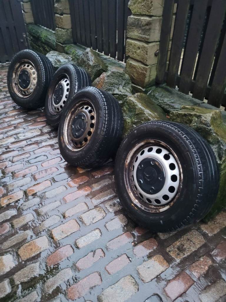 4x modern citeron dispatch 215 65 16c wheels and tyres