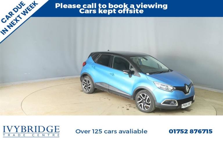 2014 64 RENAULT CAPTUR 1.5 DCI ENERGY DYNAMIQUE S MEDIANAV SUV 5DR DIESEL MANUAL