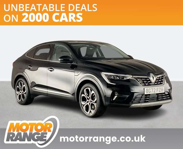 2022 Renault Arkana 1.6 E-TECH Hybrid 145 S Edition 5dr Auto COUPE PETROL/ELECTRIC Automatic