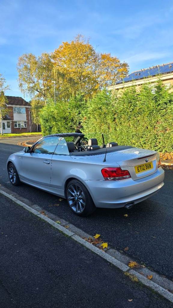 BMW 118D 2.0 Exclusive Edition Convertible 2012. Very low mileage only 61k.