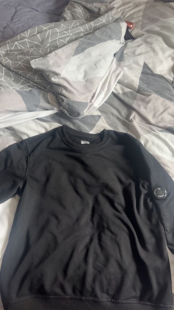 C.P. Company Black Sweatshirt – Good Condition