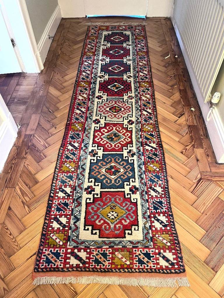 Vintage Turkish runner 