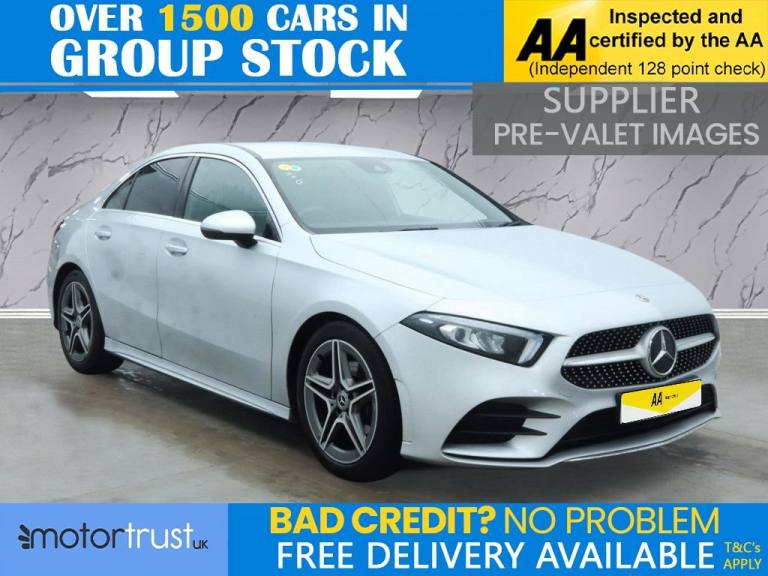 2019 Mercedes-Benz A-Class 1.5 A180d AMG Line Saloon 4dr Diesel 7G-DCT Euro 6 (s/s) (116 ps) Salo...