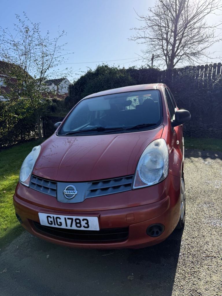 Nissan Note low mileage for the age 