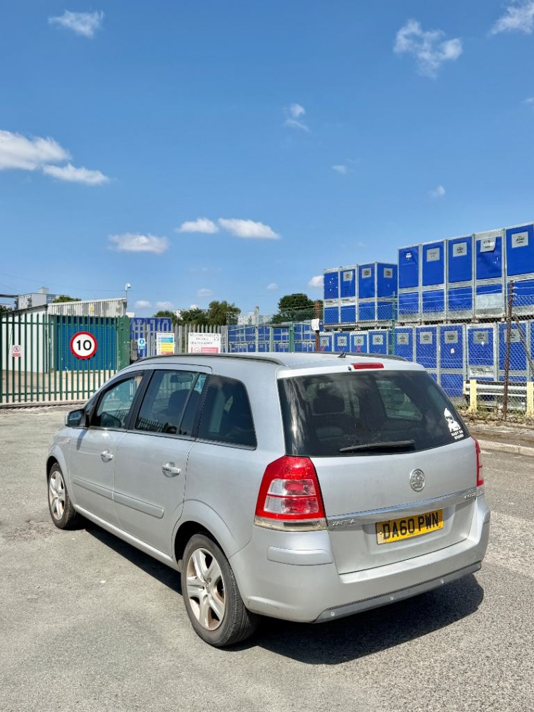Vauxhall, ZAFIRA, MPV, 2011, Manual, 1686 (cc), 5 doors