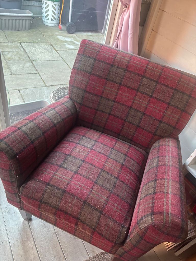 Tartan chair 