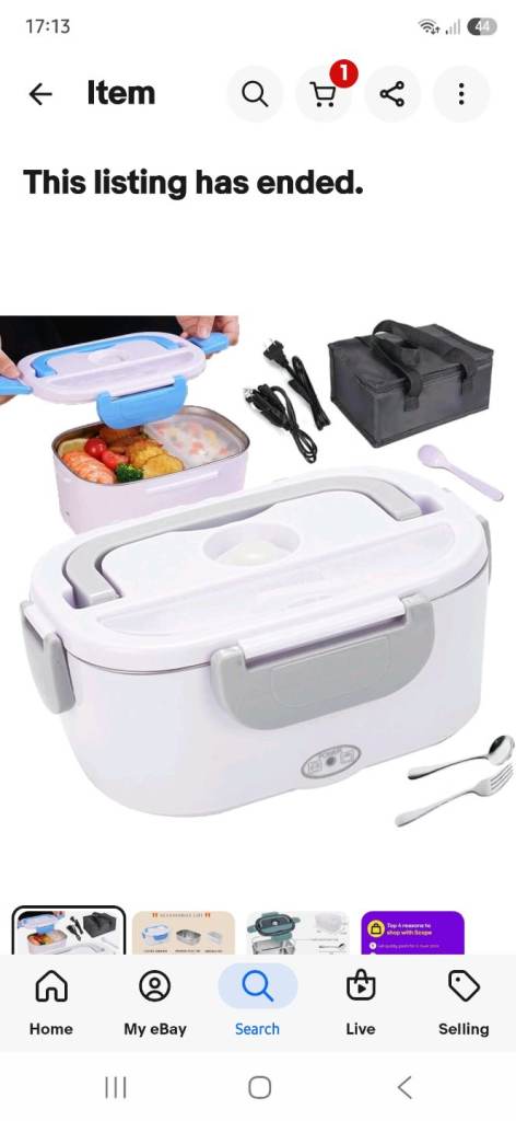Electric Bento food warmers