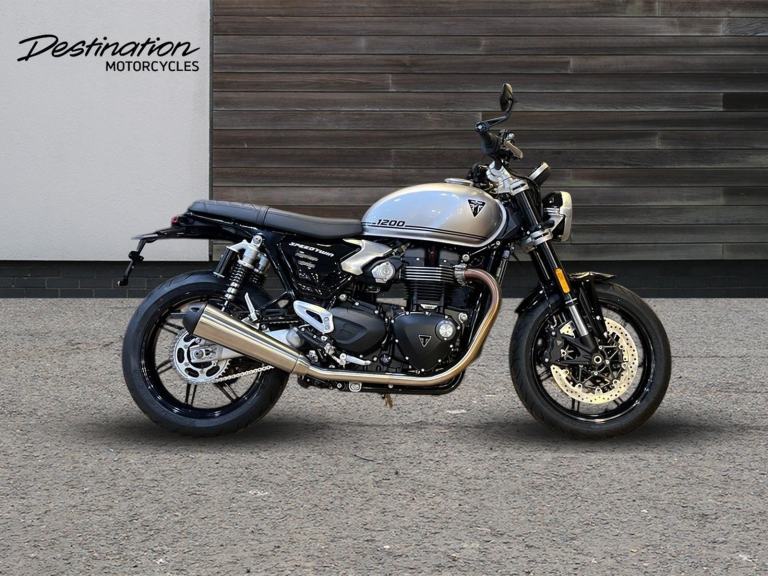 2025 Triumph Bonneville Speed Twin 1200 STANDARD COLOUR Petrol silver 6 Speed