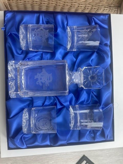 Glasgow Rangers FC 1960s Decanter Set ***SOLD***