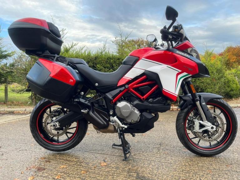 2020 70 DUCATI MULTISTRADA 950 RED 1 OWNER 3598 MILES LUGGAGE TOURER MUST SEE