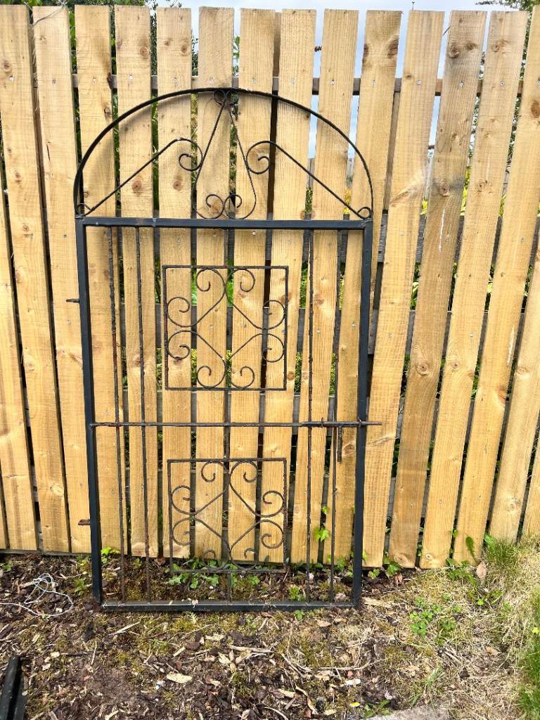 Wrought iron gate