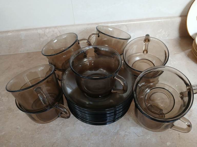 ARCOROC  Glass Tea & Dinner Set