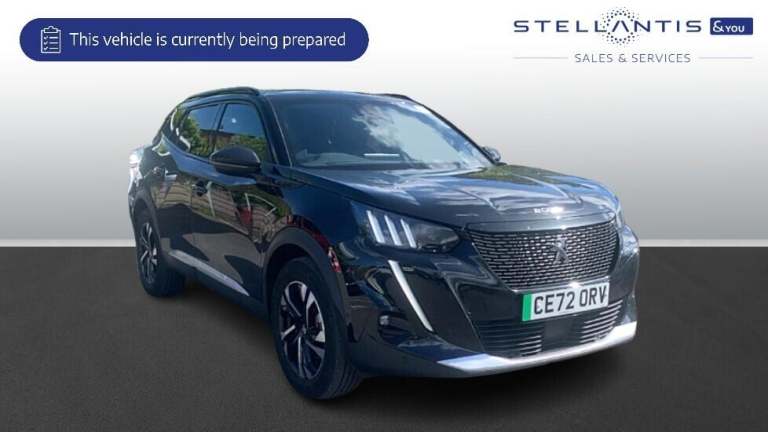 2022 Peugeot 2008 50kWh GT SUV 5dr Electric Auto (7kW Charger) (136 ps) SUV Electric Automatic